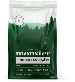 Monster Dog GF Singles Lamb 